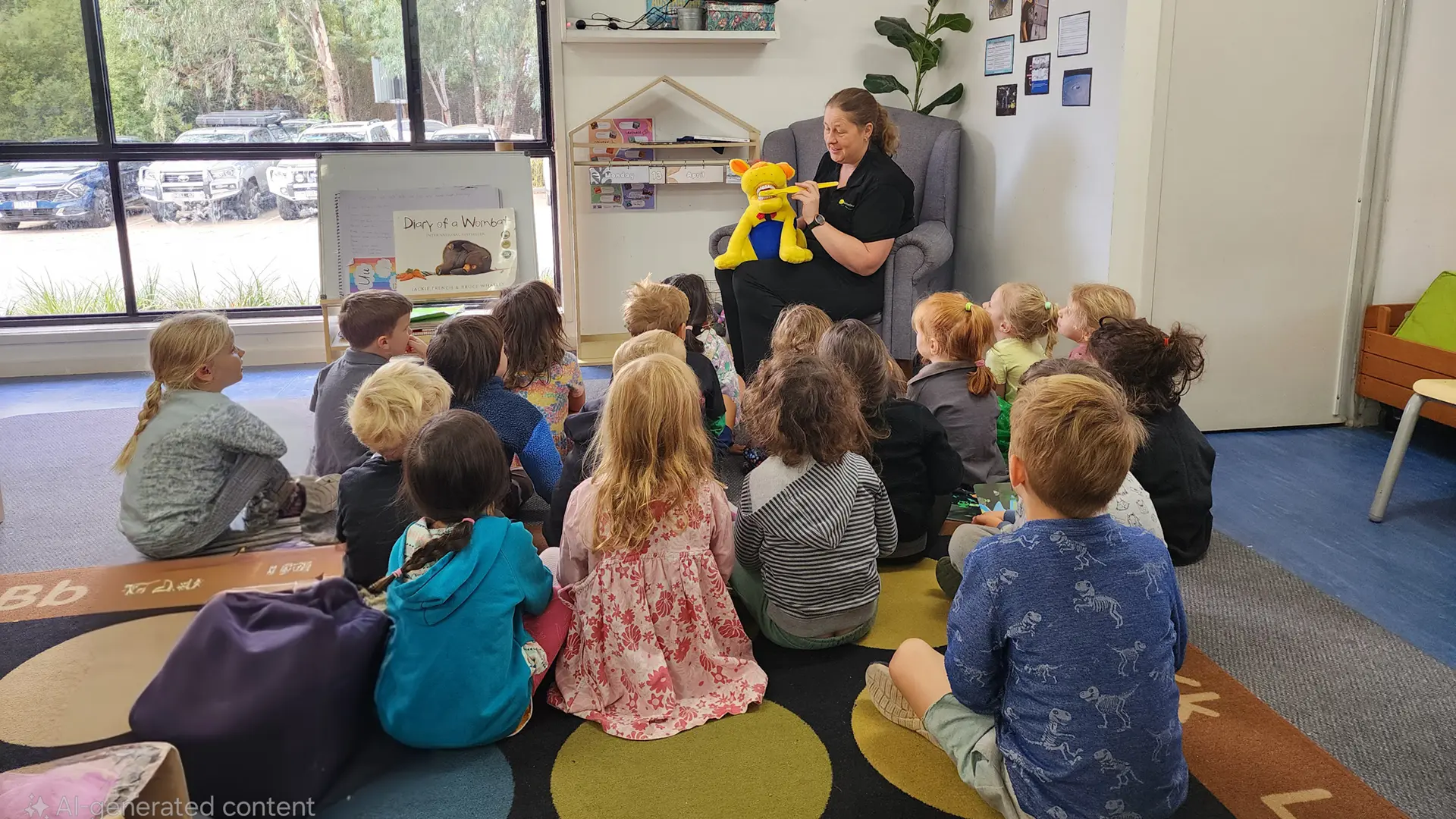 Promoting good oral health among children and their families.