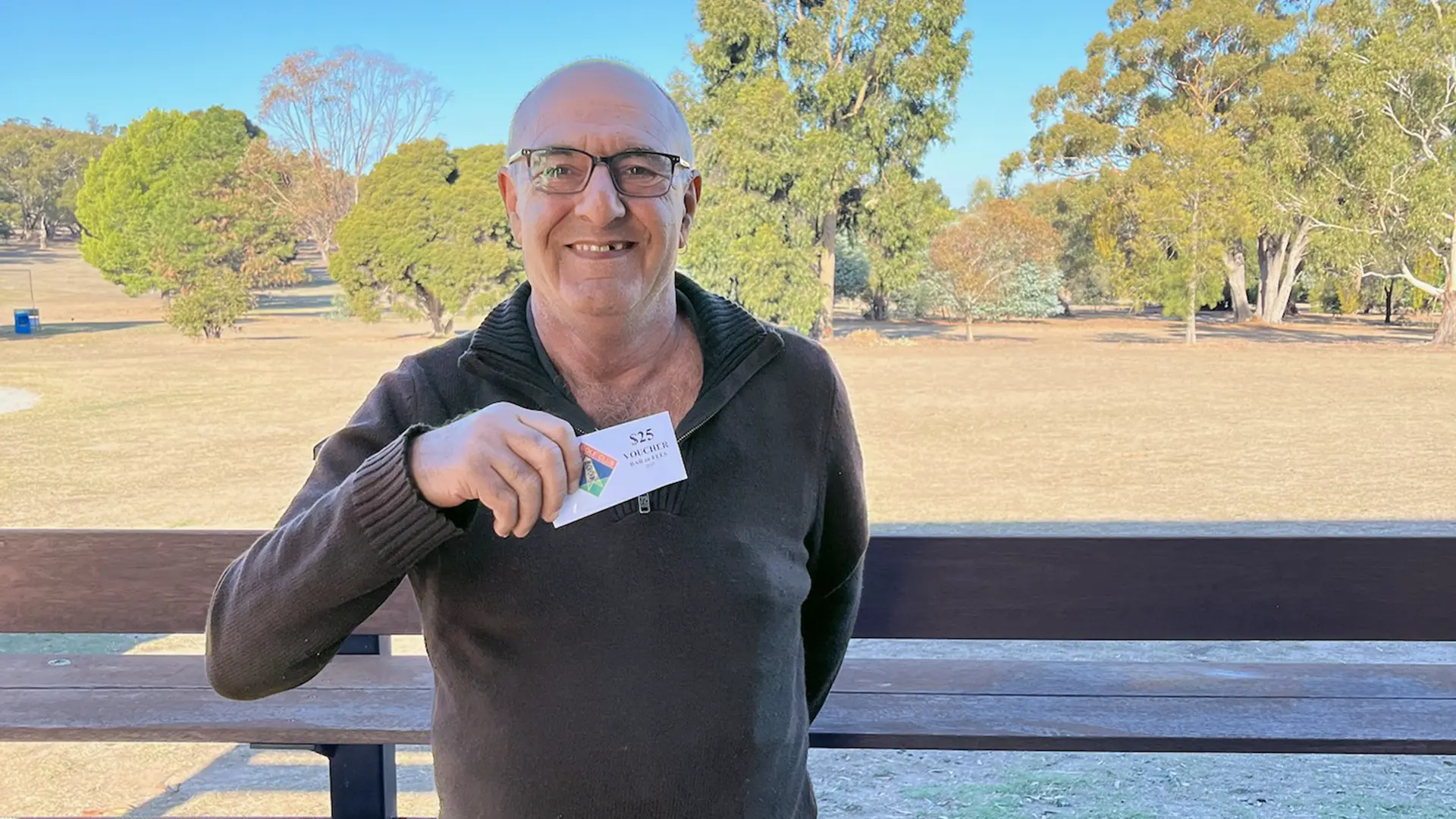 April Monthly Medal Winner Peter Gerolemou.