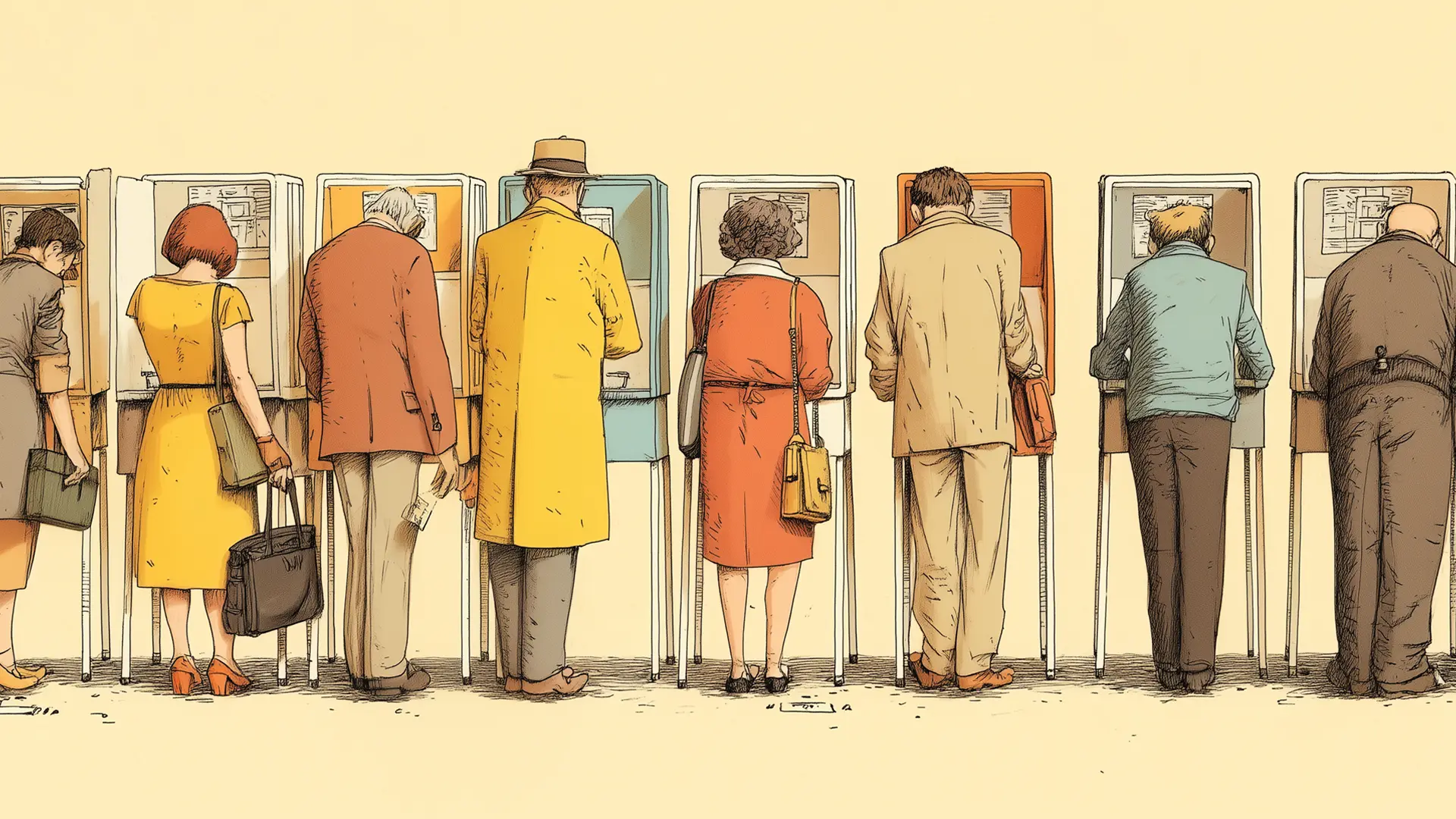 Electioneering.